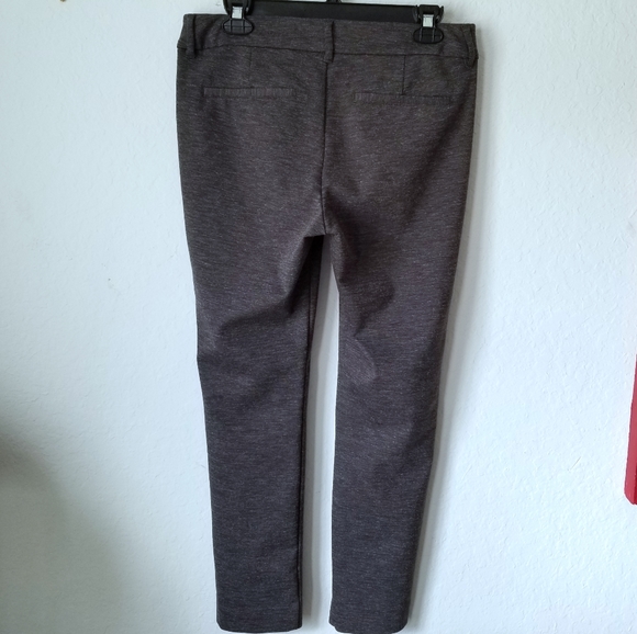 Old Navy Stretch Pixie Pants - Mid Rise - Gray - Women’s Size 8 - Picture 2 of 12